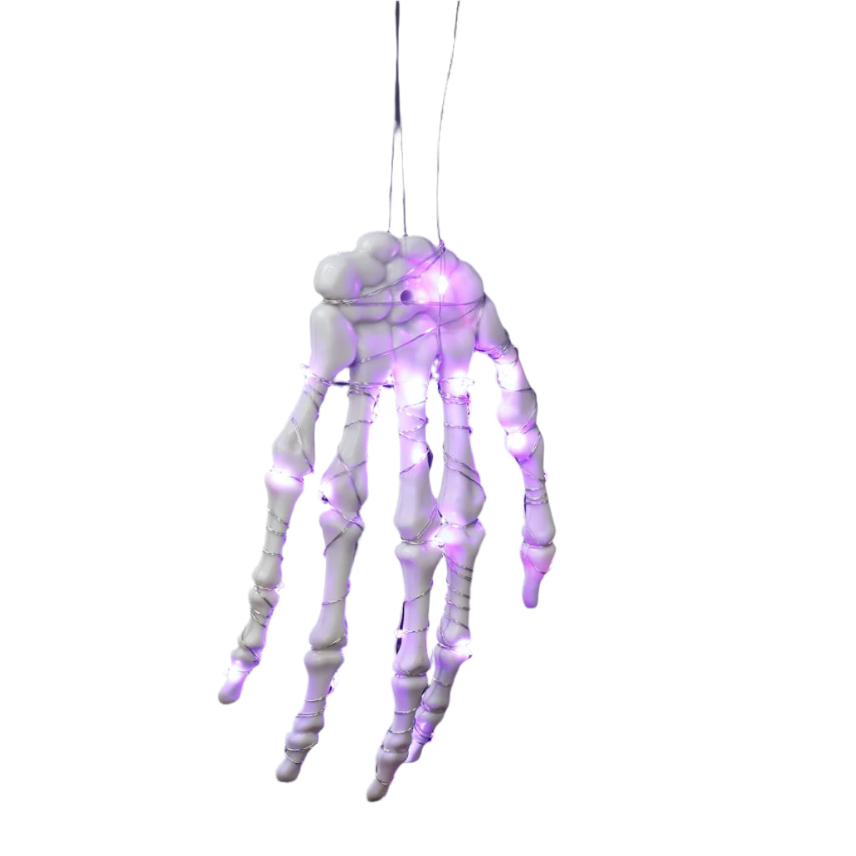 Halloween Glowing Skeleton Hand Decor - Spooky Home Accent