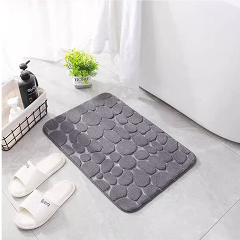 Non-Slip Quick-Dry Bathroom Mat - Absorbent Toilet Door Rug