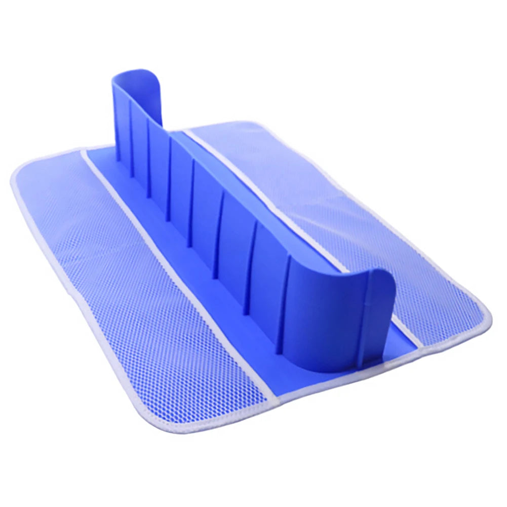 Kids Bathtub Organizer: Splash Guard, Suction Cups & Pockets