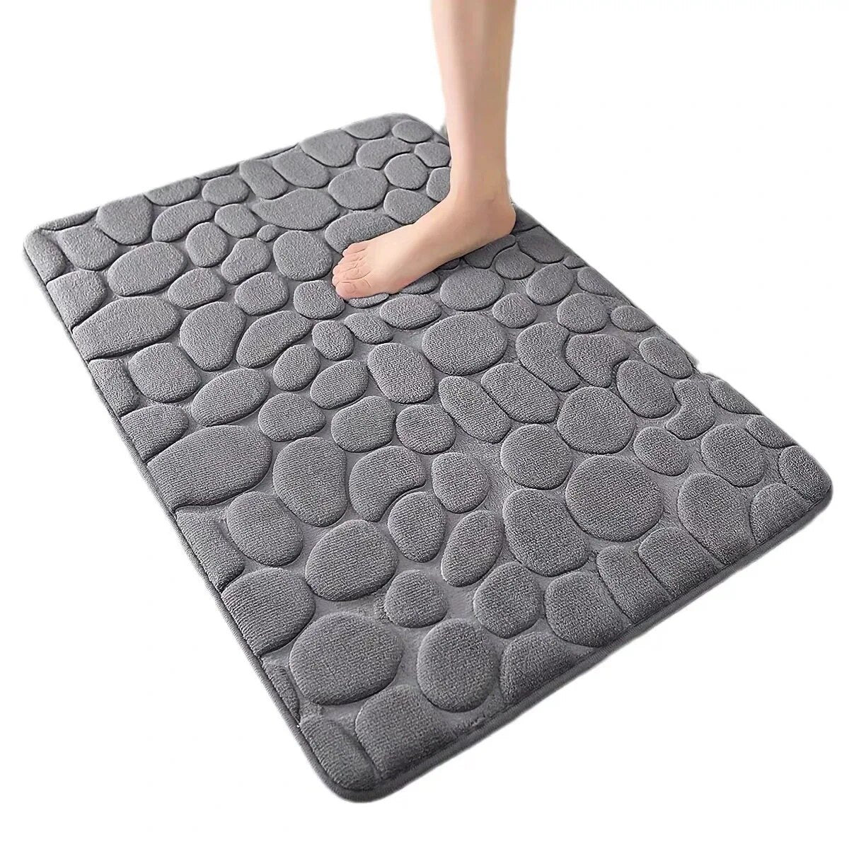 Non-Slip Quick-Dry Bathroom Mat - Absorbent Toilet Door Rug