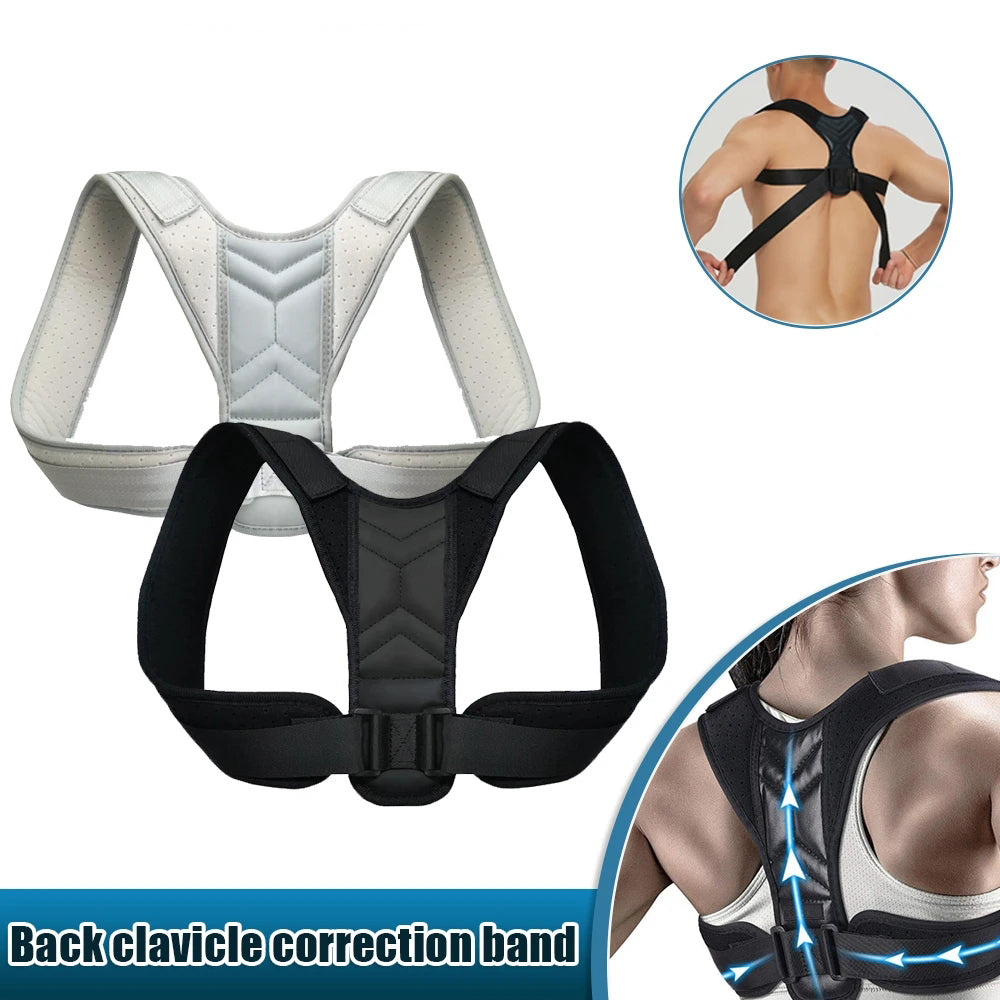 Back Posture Corrector - Adjustable Neck & Shoulder Brace