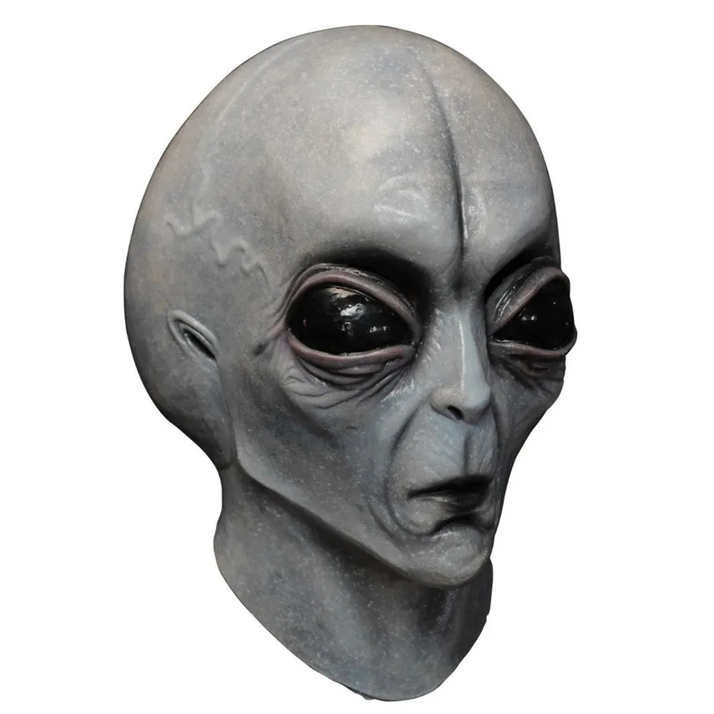 Halloween Alien Mask - Futuristic Latex Skull Costume