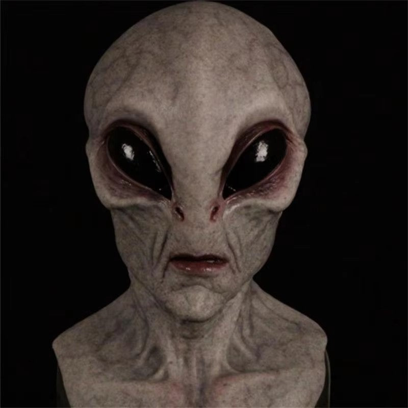Halloween Alien Mask - Futuristic Latex Skull Costume