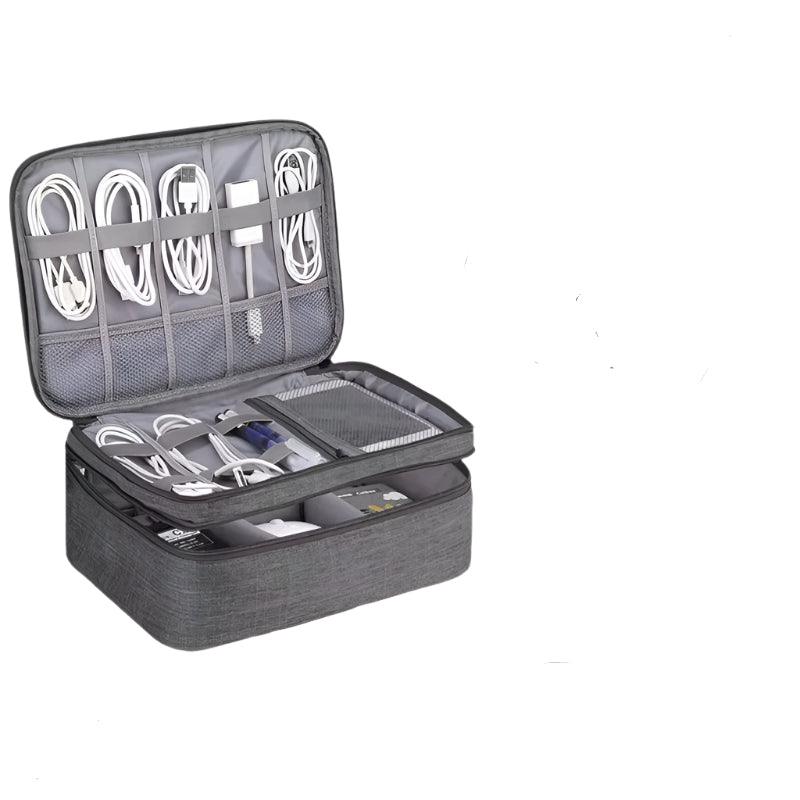 Waterproof Travel Cable Bag: Portable Electronics Organizer
