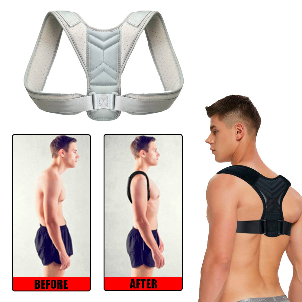Back Posture Corrector - Adjustable Neck & Shoulder Brace