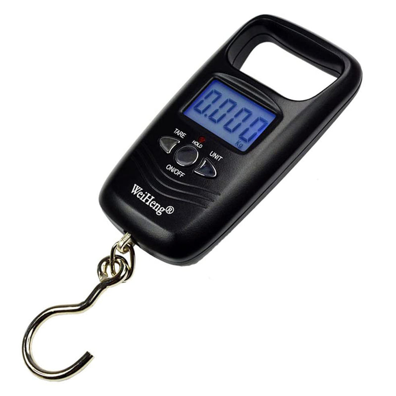50kg Digital Pocket Luggage Scale - Portable LCD Hook