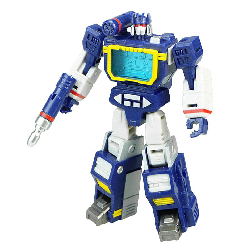 Mini Soundwave & Laserbeak Transformer Action Figure Toy