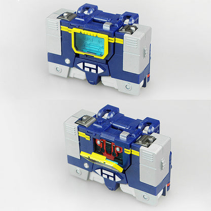 Mini Soundwave & Laserbeak Transformer Action Figure Toy