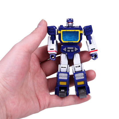 Mini Soundwave & Laserbeak Transformer Action Figure Toy