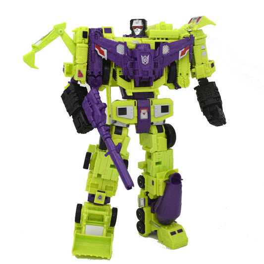HZX 6In1 Devastator Anime Robot - Transforming Action Figure Bots
