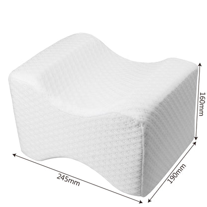 Memory Foam Knee Pillow for Side Sleepers & Sciatica Relief
