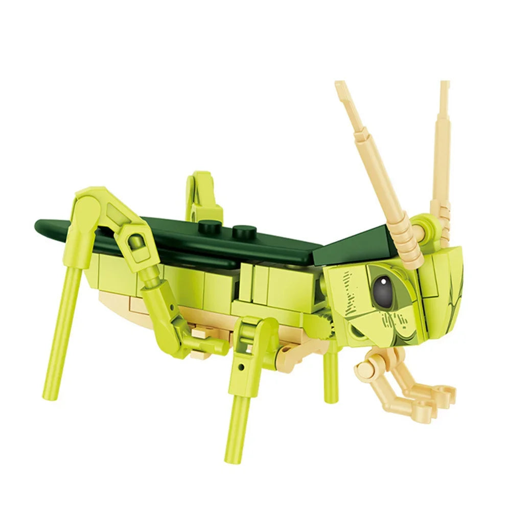 Insect Model Building Blocks Set - Bee, Ant, Butterfly & More