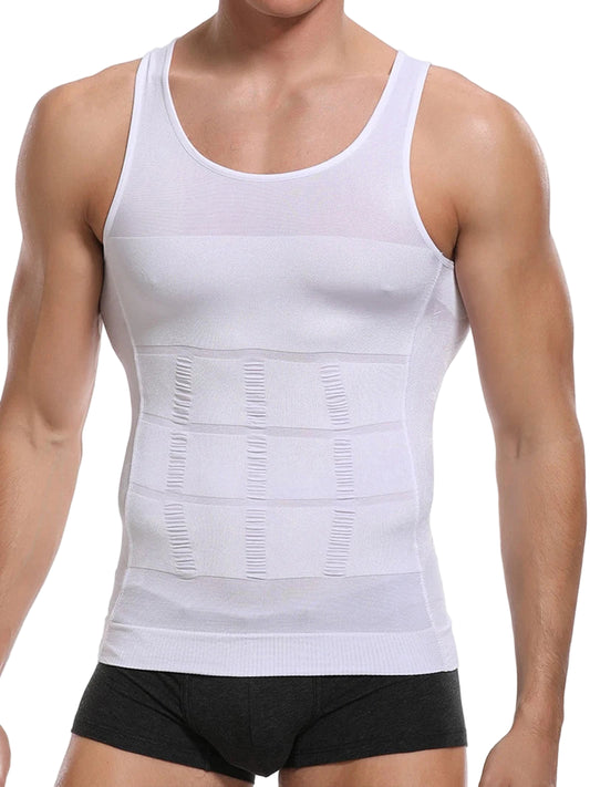 Men's Slimming Compression Vest - Tummy Control Shapewear