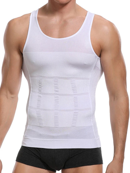 Men's Slimming Compression Vest - Tummy Control Shapewear