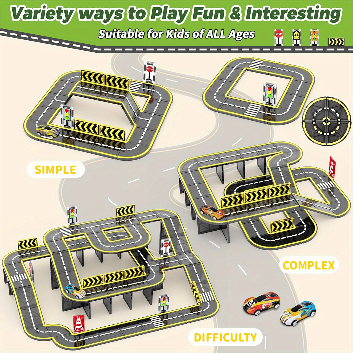 Magnetic Crane Car Toys for Kids 3-6 - Creative & Educational