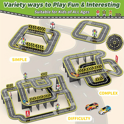 Magnetic Crane Car Toys for Kids 3-6 - Creative & Educational