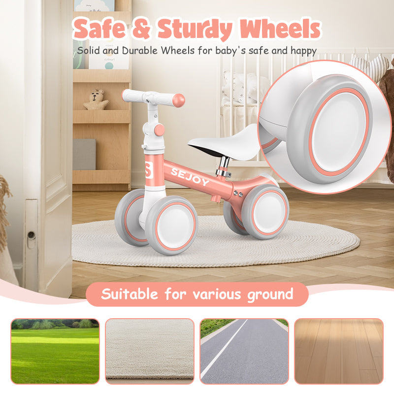 Baby Balance Bike 12-36M: First Birthday Gift for Toddlers