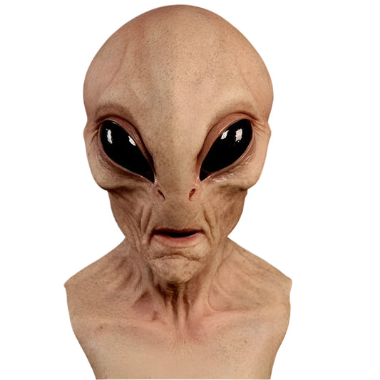 Halloween Alien Mask - Futuristic Latex Skull Costume