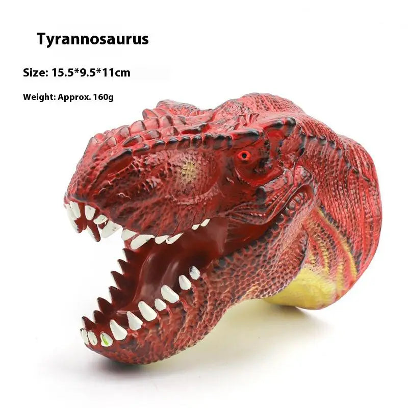 T-Rex Dinosaur Hand Puppet - Realistic Soft Toy for Kids
