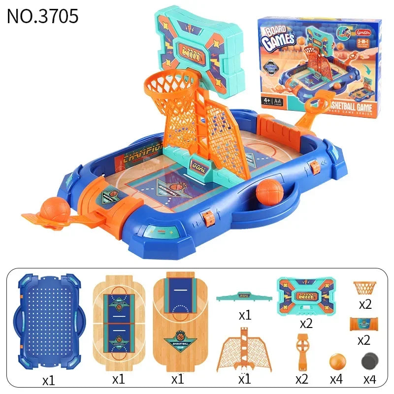 Table Board Games: Soccer & Basketball Fun for Kids