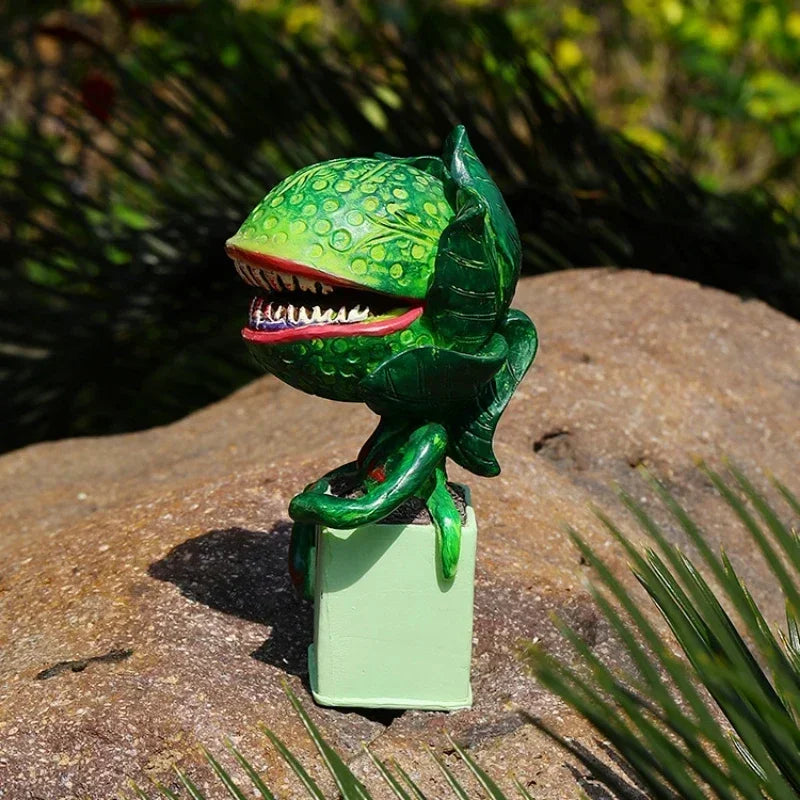 Halloween Carnivorous Plant Statue - Unique Resin Ornament