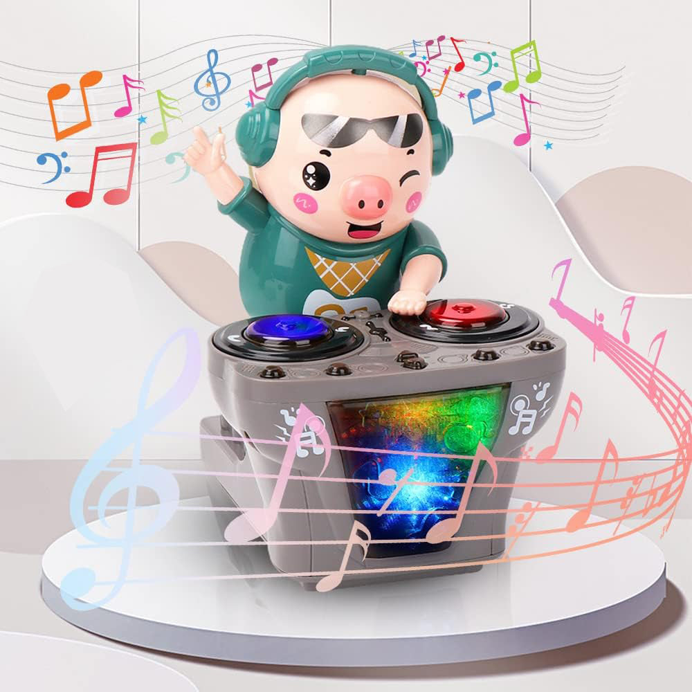 Musical LED Dancing Pig Toy - Perfect for Kids' Parties