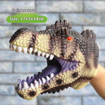 T-Rex Dinosaur Hand Puppet - Realistic Soft Toy for Kids