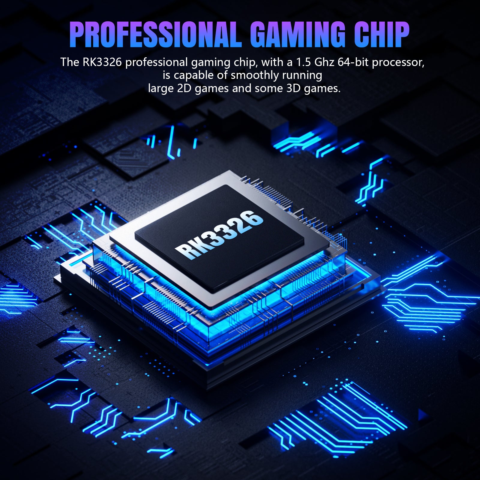 Handheld Game Console 4.0-in 4k HD IPS Screen Large Battery