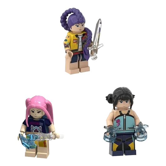 Kpop Demon Hunters Building Block Model Toy for Kids