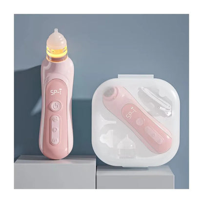 Newborn Nose Aspirator: Safe Electric Cleaner with Tunes