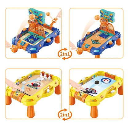 Table Board Games: Soccer & Basketball Fun for Kids