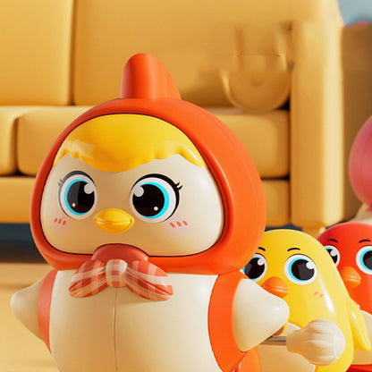 Musical Chicken Toy: Interactive Crawling & Night Light
