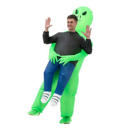 Alien Inflatable Costume - Fun Halloween Cosplay for Adults & Kids