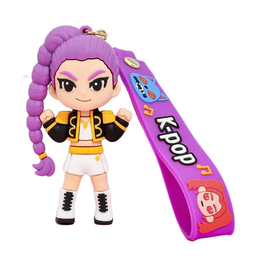 Anime Keychain Kpop Demon Hunter PVC Figure Gift