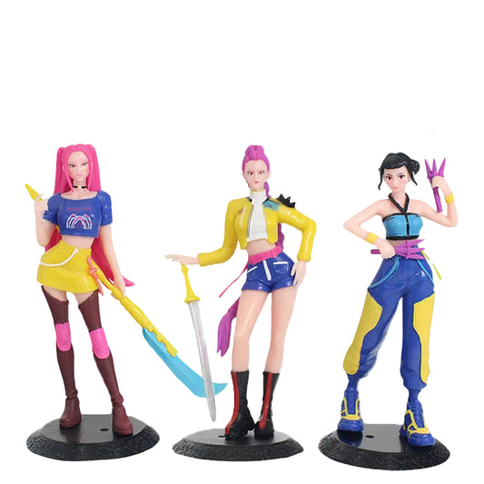 K-Pop Demon Hunter Figures - Idol Group Collectibles