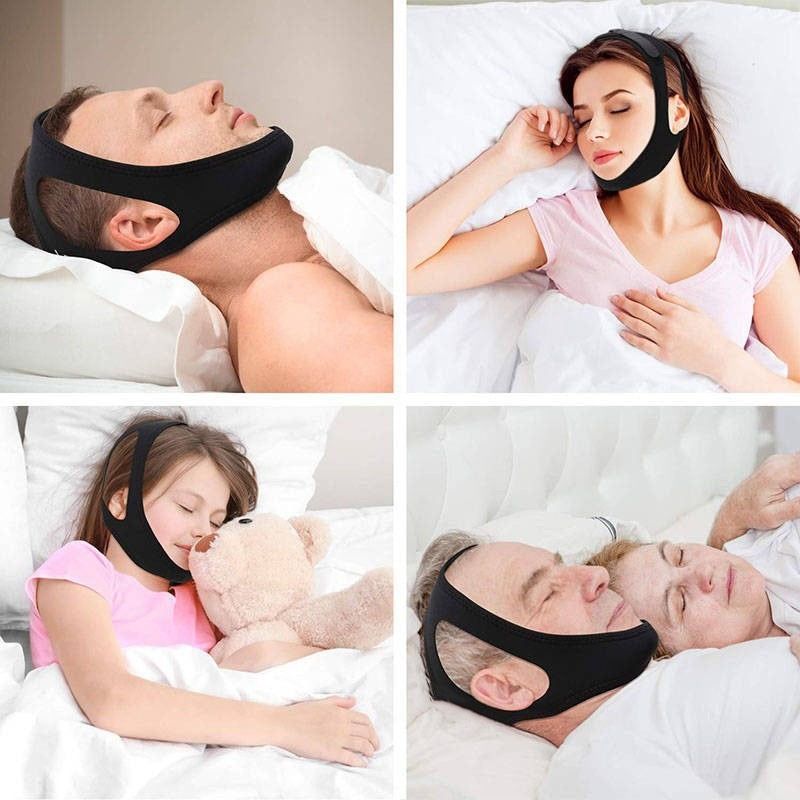 Chin Strap for Snoring - Adjustable Sleep Solution