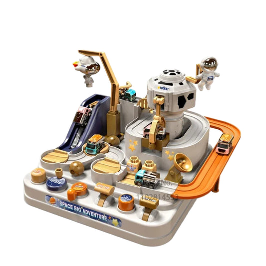 Racing Rail Car Model - Interactive Educational Toy