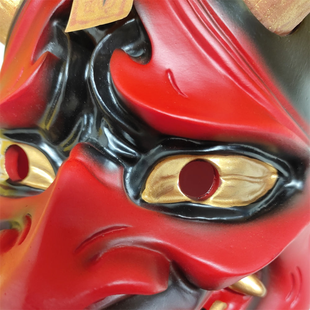 Hannya Demon Mask - High-Quality Resin for Halloween & Cosplay