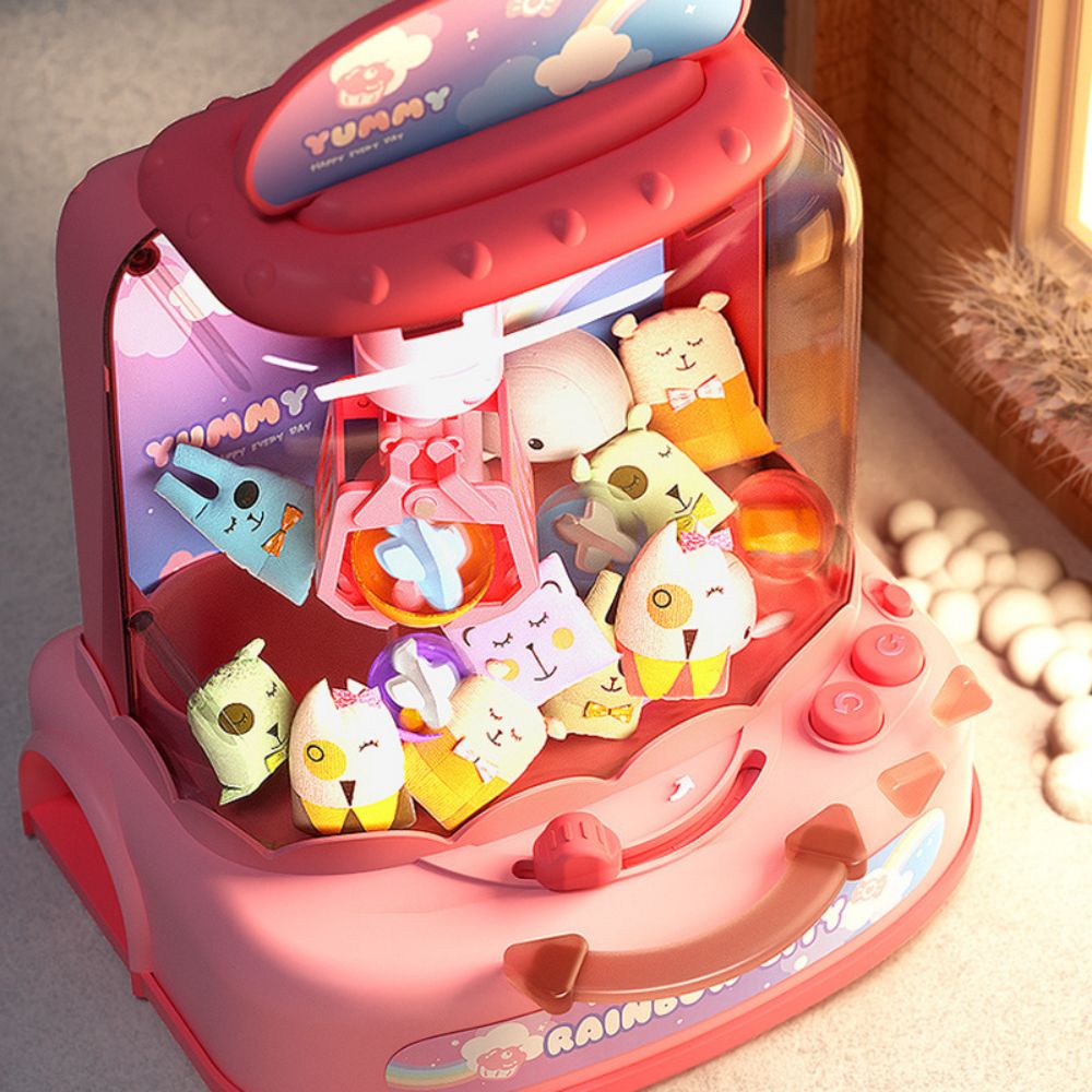 Cartoon Doll Claw Machine - Coin-Op Interactive Fun