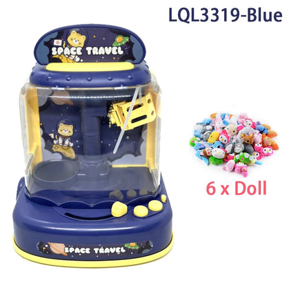 Cartoon Doll Claw Machine - Coin-Op Interactive Fun