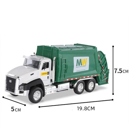 Diecast Garbage Truck Toy - Perfect Xmas Gift for Kids