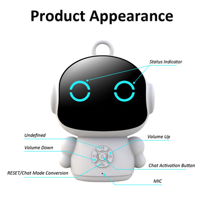 Smart AI Robot Toy: WiFi, Speech Recognition, Interactive