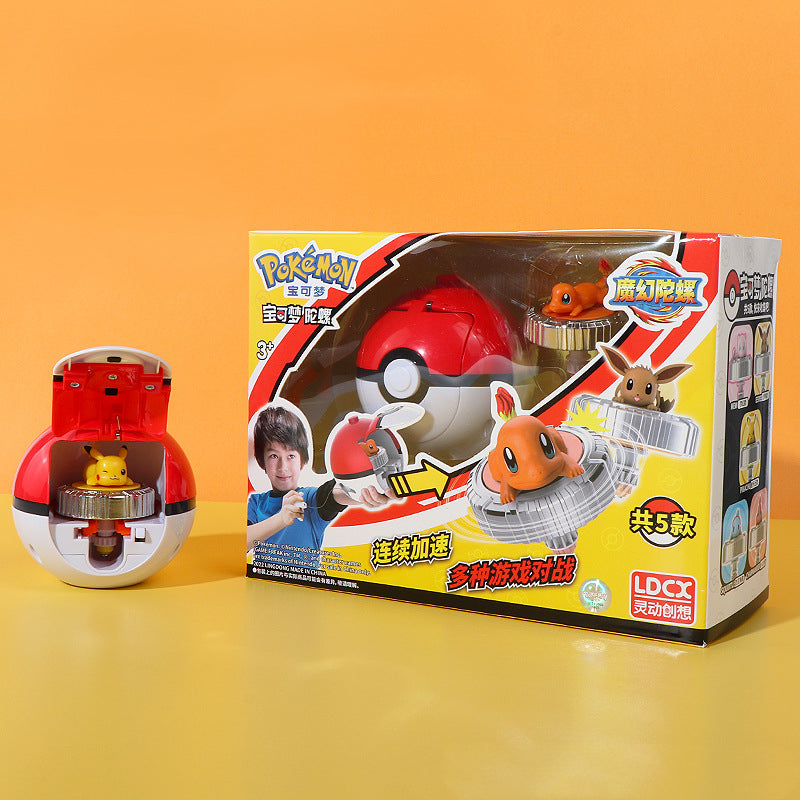 Pikachu & Charmander Combat Gyro - Pokémon Spinner Toy