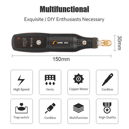 Cordless Drill: Rechargeable Engraving Tool