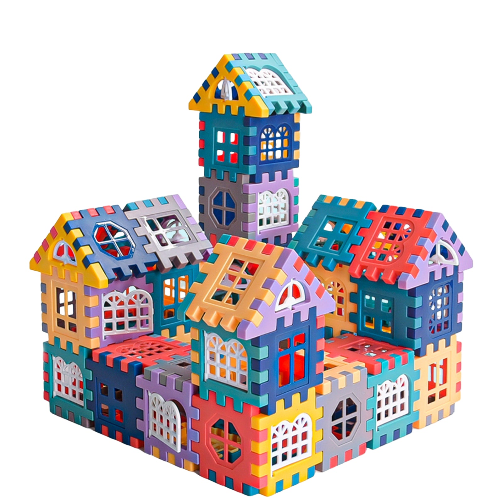 Creative House Building Blocks for Kids