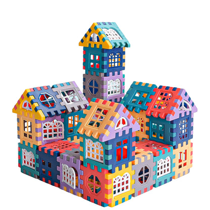 Creative House Building Blocks for Kids