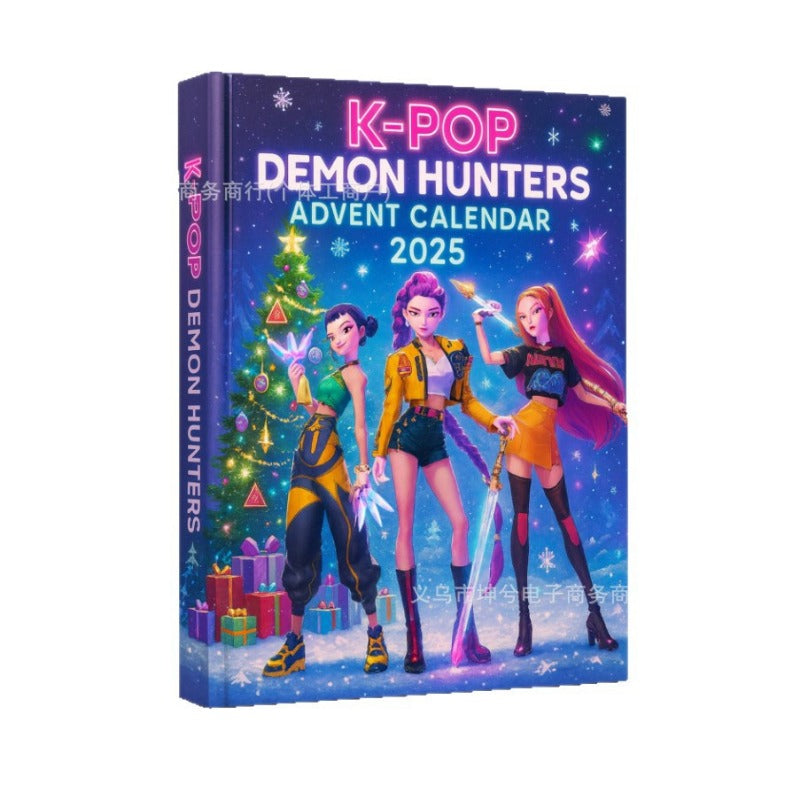 Christmas Kpop Demon Hunter Advent Calendar - 24pc Demon Hunting Mystery