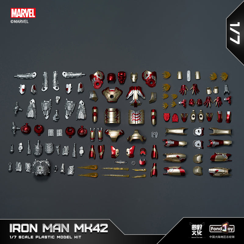 Iron Man Mk42 Action Figure: Trendy Collectible Model Kit