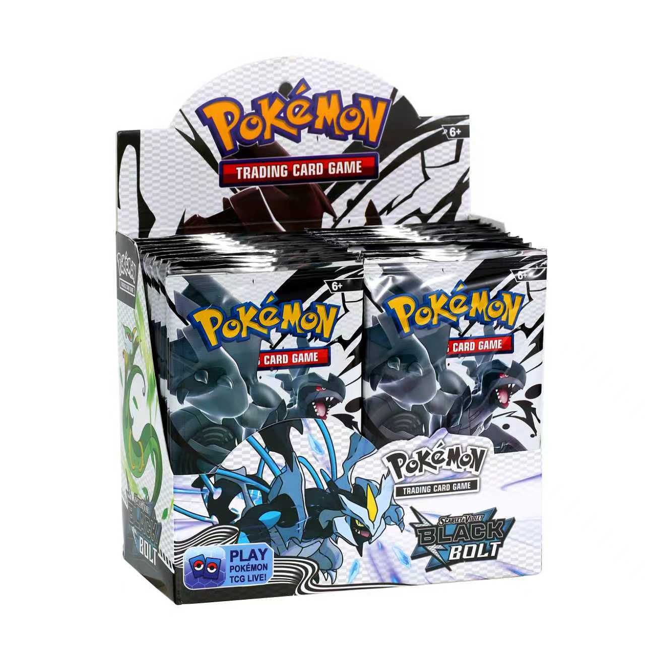 Black Bolt And White Flare Pokemon Card 