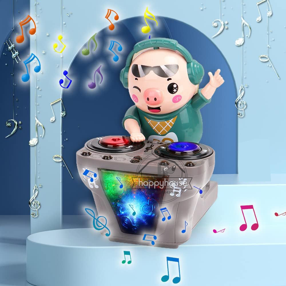 Musical LED Dancing Pig Toy - Perfect for Kids' Parties